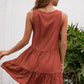 *APP EXCLUSIVE* Tassel Tie Lace Trim Sleeveless Dress