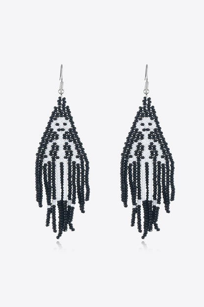 *APP EXCLUSIVE* Halloween Beaded Dangle Earrings
