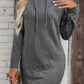 *APP EXCLUSIVE* Drawstring Hooded Sweater Dress
