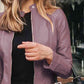 *APP EXCLUSIVE* Mock Neck Zip Up Jacket