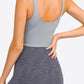 *APP EXCLUSIVE* Deep Vneck Crop Sports Bra