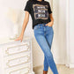 *APP EXCLUSIVE* WIFE MOM BOSS Leopard Graphic T-Shirt