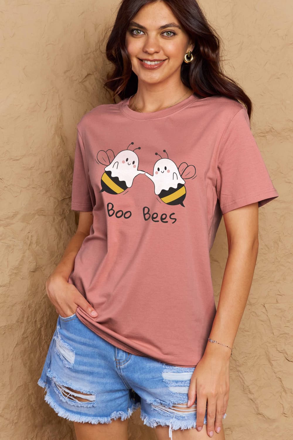 *APP EXCLUSIVE* BOO BEES Graphic Cotton T-Shirt