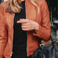 *APP EXCLUSIVE* Mock Neck Zip Up Jacket