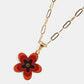 *APP EXCLUSIVE* Flower Stainless Steel Necklace