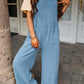 *APP EXCLUSIVE* Wide Leg Front Pocket Jumpsuit