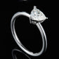 *APP EXCLUSIVE* 1 Carat Moissanite 925 Sterling Silver Solitaire Ring