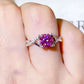 *APP EXCLUSIVE* 1 Carat Moissanite Crisscross 925 Sterling Silver Ring