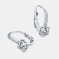 * APP EXCLUSIVE* 2 Carat Moissanite 925 Sterling Silver Earrings