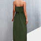 *APP EXCLUSIVE* Strapless Split Maxi Dress