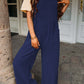 *APP EXCLUSIVE* Wide Leg Front Pocket Jumpsuit