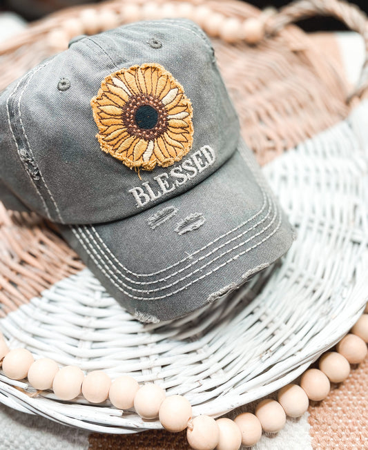 Blessed Sunflower Hat
