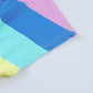 *APP EXCLUSIVE* Multicolored Stripe Round Neck Romper