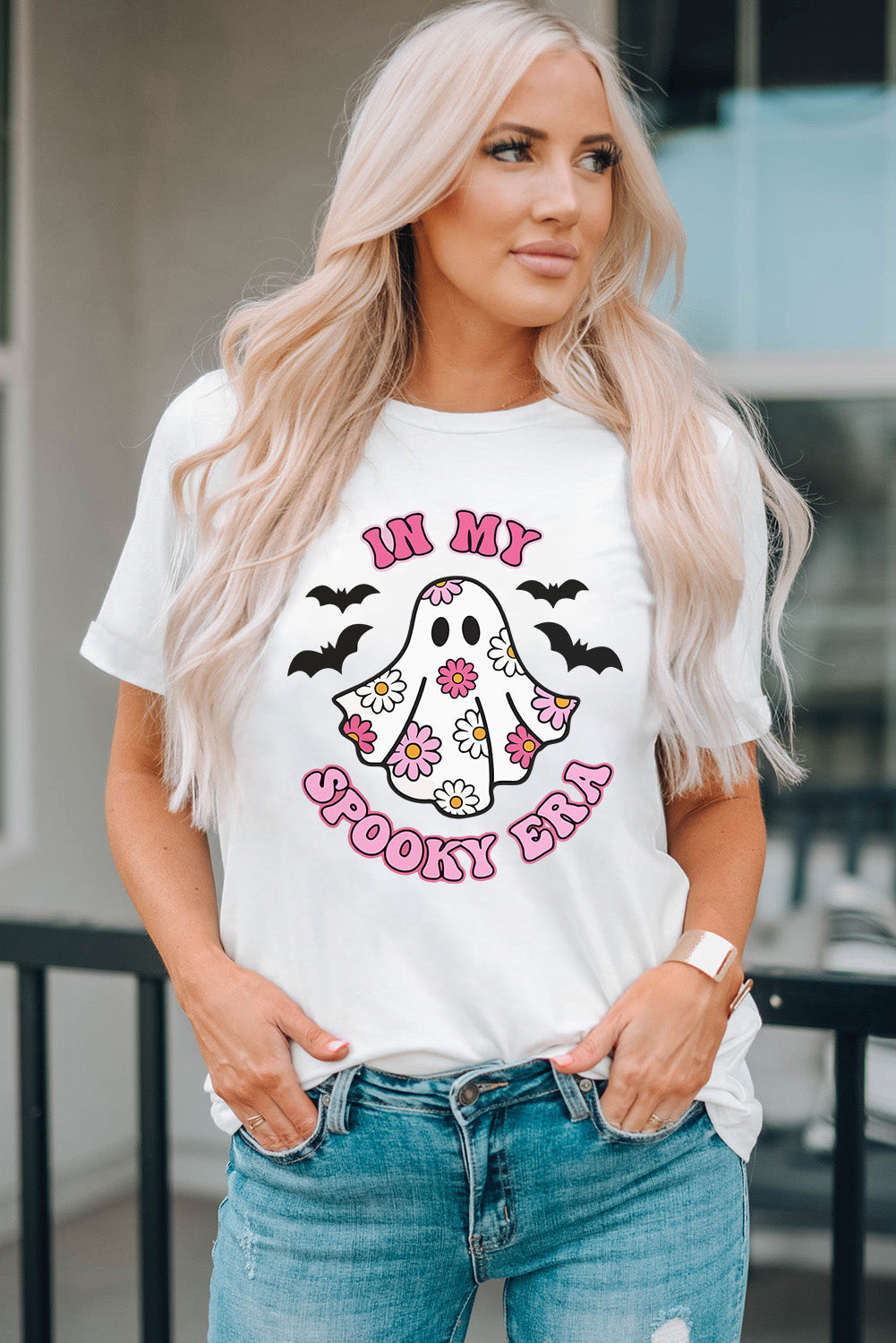 *APP EXCLUSIVE* IN MY SPOOKY ERA Ghost Graphic Tee