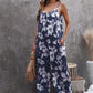 *APP EXCLUSIVE* Botanical Print Spaghetti Strap Cropped Jumpsuit