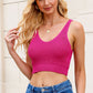 *APP EXCLUSIVE* Vneck Ribbed Knit Tank