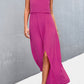 *APP EXCLUSIVE* Strapless Split Maxi Dress