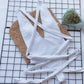 *APP EXCLUSIVE* Halter Neck Deep V One-Piece Swimsuit