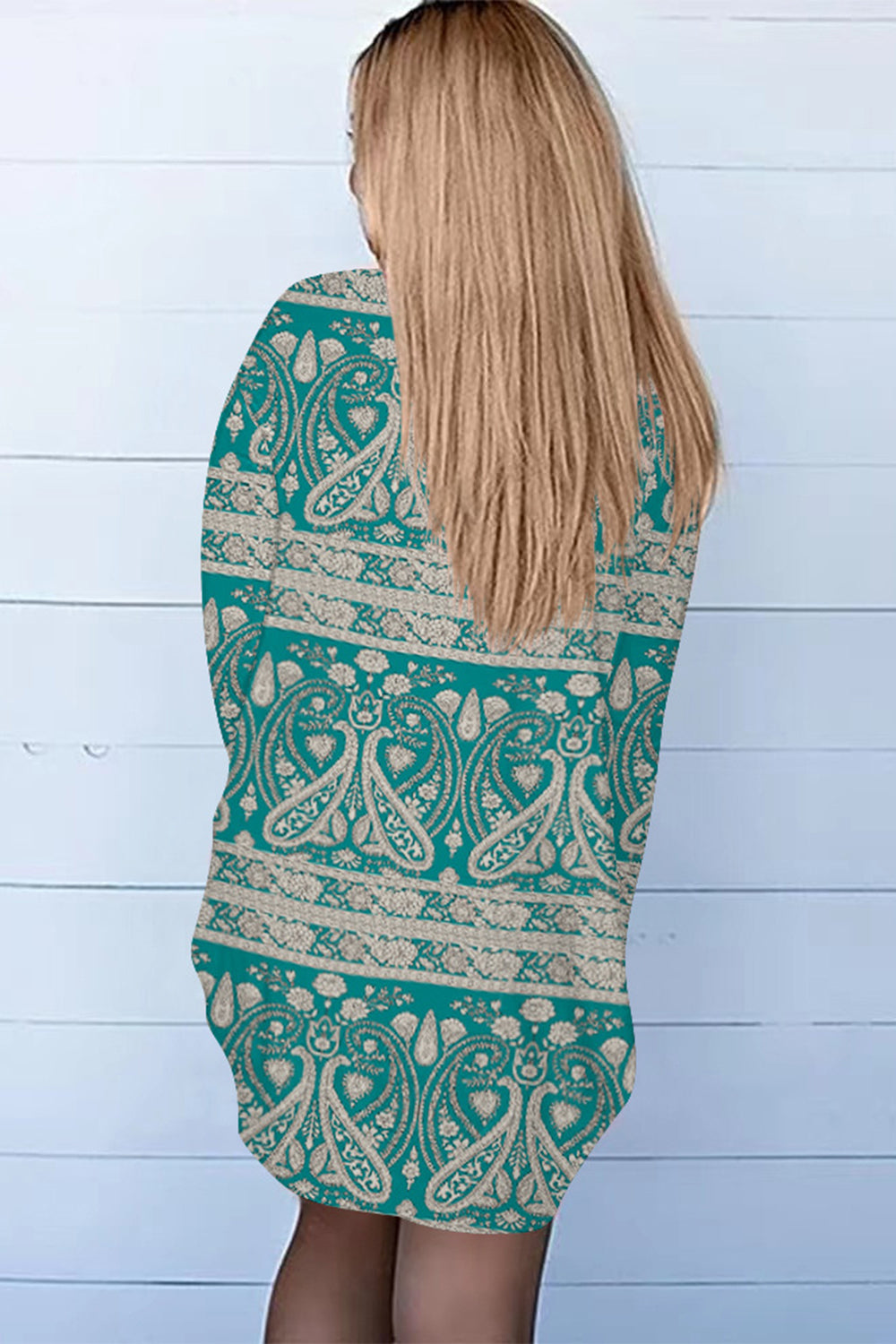 *APP EXCLUSIVE* Printed Long Sleeve Cardigan