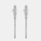 *APP EXCLUSIVE* Moissanite 925 Sterling Silver Connected Earrings