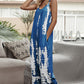 *App Exclusive* Tiedye Spaghetti Strap Jumpsuit with Pockets