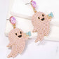 *APP EXCLUSIVE* Ghost Shape Synthetic Pearl Dangle Earrings