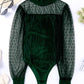 *APP EXCLUSIVE* Mesh Long Sleeve Bodysuit