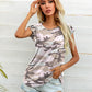 Round Neck Butterfly Sleeve Top