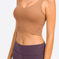 *APP EXCLUSIVE* Deep Vneck Crop Sports Bra
