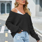 Vneck Long Sleeve Sweater