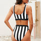 *APP EXCLUSIVE* Striped Tank High Waist Bikini