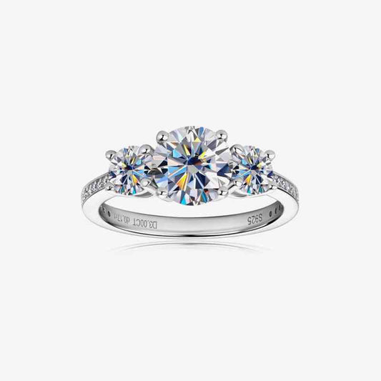 *APP EXCLUSIVE*  3 Carat Moissanite 925 Sterling Silver Ring