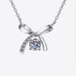 *APP EXCLUSIVE* Moissanite 925 Sterling Silver Bow Necklace