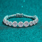 *APP EXCLUSIVE* 925 Sterling Silver 10.4 Carat Moissanite Bracelet
