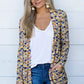 *APP EXCLUSIVE* Printed Long Sleeve Cardigan