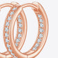*APP EXCLUSIVE* Moissanite 925 Sterling Silver Huggie Earrings