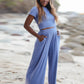 *APP EXCLUSIVE* Crop Top and Wide Leg Pants Set