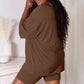 *APP EXCLUSIVE*x Soft Rayon Three-Quarter Sleeve Top and Shorts Set