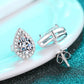 *APP EXCLUSIVE* Moissanite Teardrop Stud Earrings
