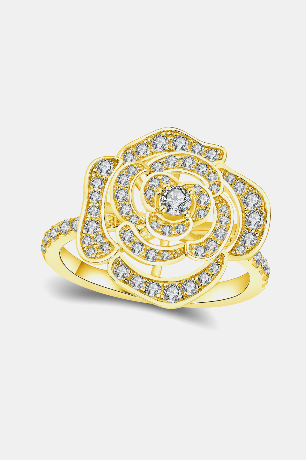 *APP EXCLUSIVE* 3.4 Carat Moissanite Flower Shape Ring