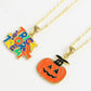 *APP EXCLUSIVE* Two-Piece Halloween Necklace Set