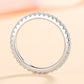 *APP EXCLUSIVE* Curious Time 925 Sterling Silver Moissanite Ring