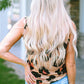 *APP EXCLUSIVE* Leopard Print Round Neck Tank