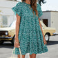 *APP EXCLUSIVE* Leopard Babydoll Tiered Dress