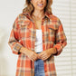 *APP EXCLUSIVE* Plaid Dropped Shoulder Flannel