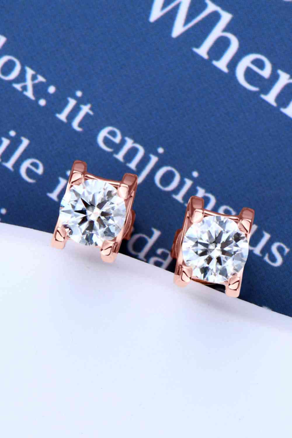 *APP EXCLUSIVE*  Moissanite 925 Sterling Silver Stud Earrings