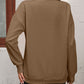 *APP EXCLUSIVE* Zip-Up Dropped Shoulder Sweatshirt