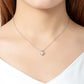 *APP EXCLUSIVE* 1 Carat Moissanite Heart-Shaped Pendant Necklace