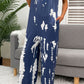 *App Exclusive* Tiedye Spaghetti Strap Jumpsuit with Pockets