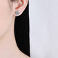 *APP EXCLUSIVE* 1 Carat Moissanite Rhodium-Plated Round Stud Earrings